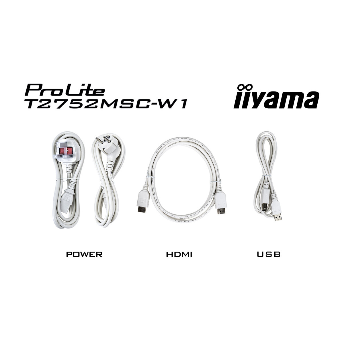 Монитор iiyama 27" ProLite T2752MSC-W1 - фото 19
