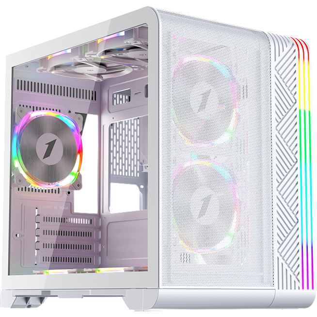 Корпус 1STPLAYER VT5 ARGB White - VT5-WH-3FS7-W
