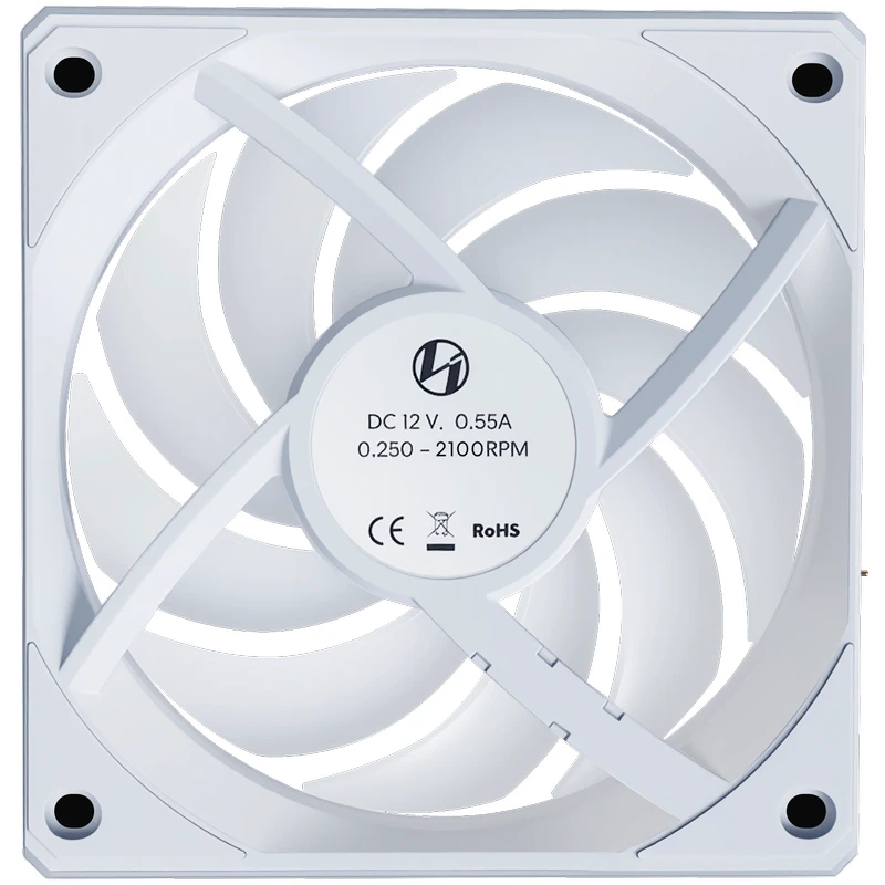Вентилятор для корпуса Lian Li UNI Fan CL Wireless 120 Reverse Blade White - G99.12RCL1W1W.R0 - фото 7