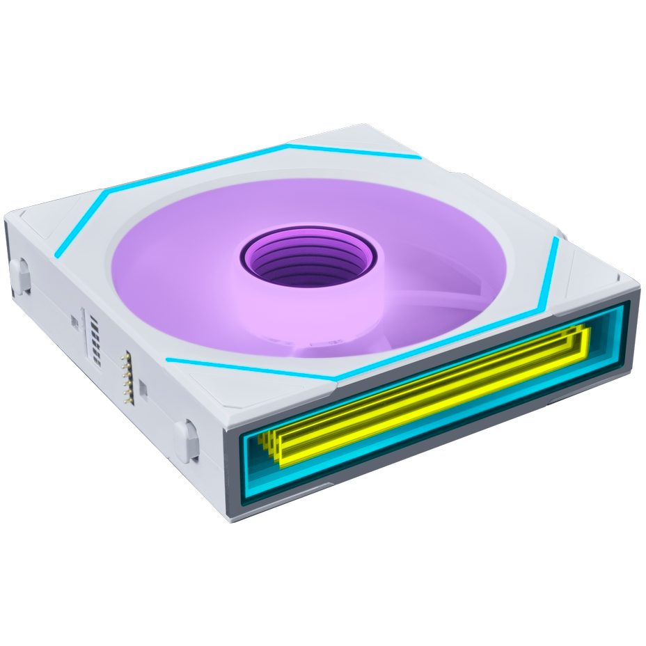 Вентилятор для корпуса Lian Li UNI Fan SL Infinity Wireless 120 White - G99.12SLIN1W1W.R0 - фото 3