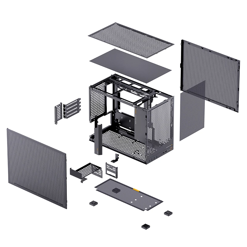 Корпус Jonsbo D32 Pro Mesh Black - D32 PRO MESH Black - фото 8