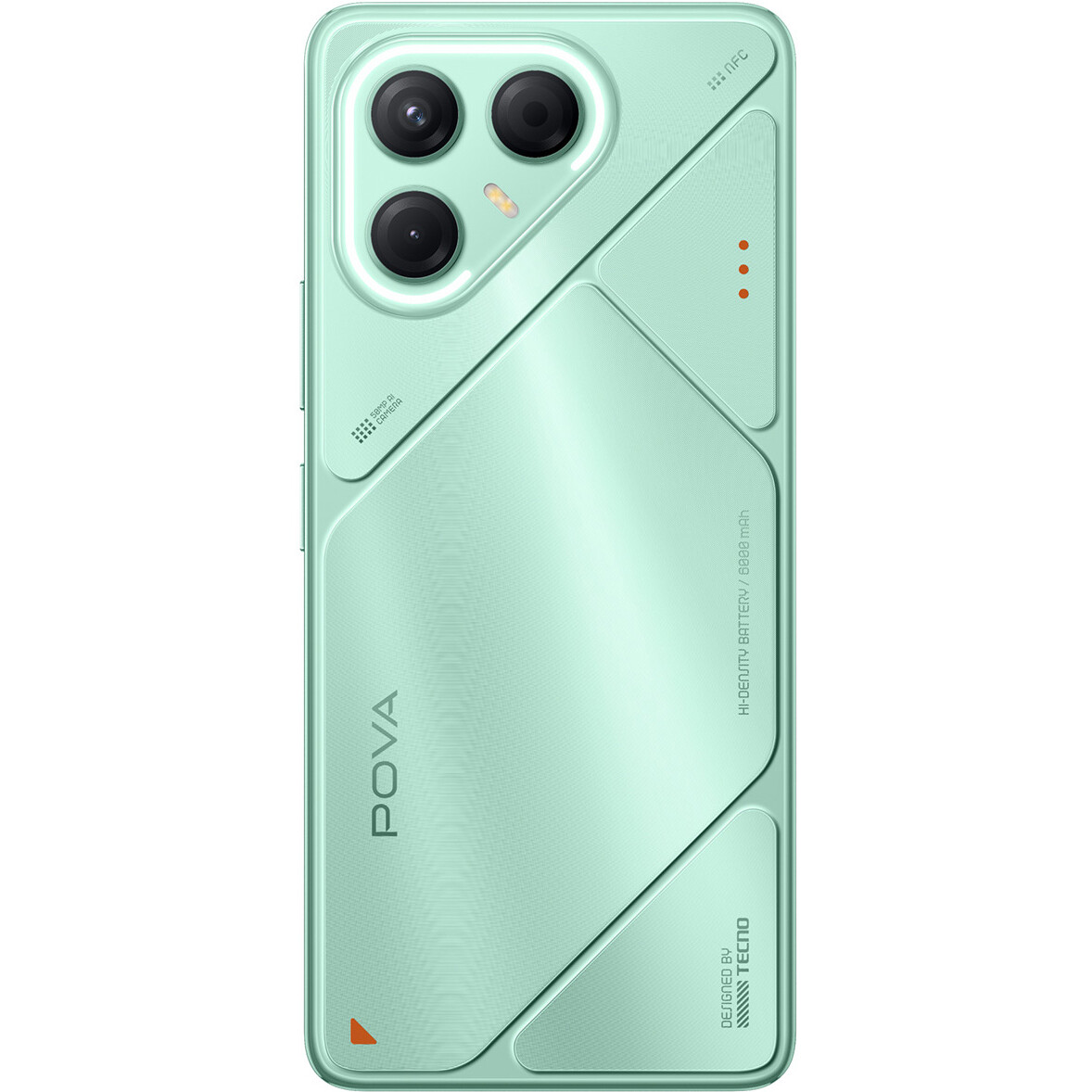 Смартфон TECNO Pova 7 5G 8/256Gb Oasis Green - LJ7 256+8 OASIS GREEN - фото 4