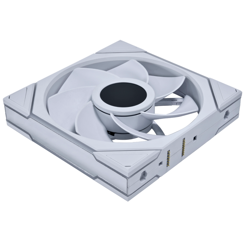 Вентилятор для корпуса Lian Li UNI Fan TL Wireless LCD 140 Reverse Blade White - G99.14RTLLCD1W1W.R0 - фото 4