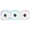Вентилятор для корпуса Lian Li UNI Fan TL Wireless LCD 120 Reverse Blade White (3 шт.) - G99.12RTLLCD1W3W.R0