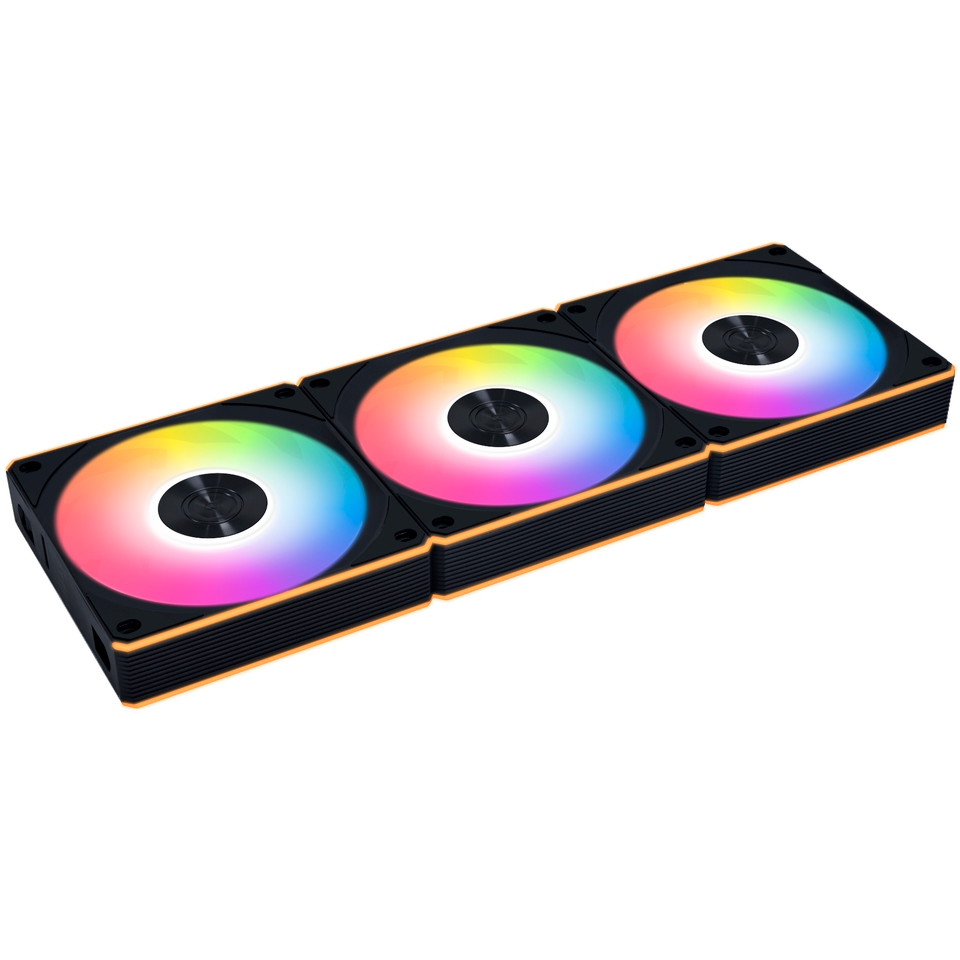 Вентилятор для корпуса Lian Li UNI Fan CL Wireless 120 Reverse Blade Black (3 шт.)