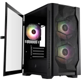 Корпус 1STPLAYER DK D4-M ARGB Black (D4-M-BK-2F7-14-1F7)