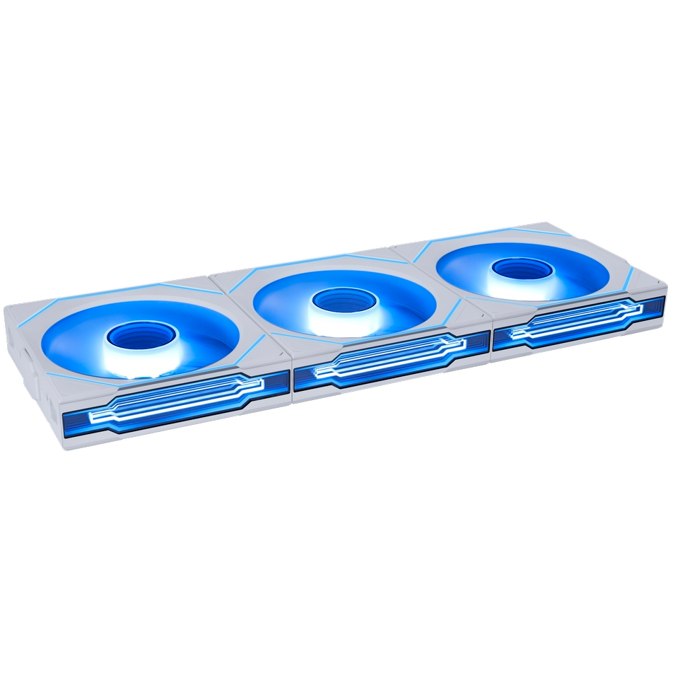 Вентилятор для корпуса Lian Li UNI Fan SL Infinity Wireless 120 White (3 шт.) - G99.12SLIN1W3W.R0 - фото 2