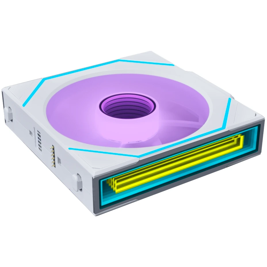 Вентилятор для корпуса Lian Li UNI Fan SL Infinity Wireless 120 White (3 шт.) - G99.12SLIN1W3W.R0 - фото 5