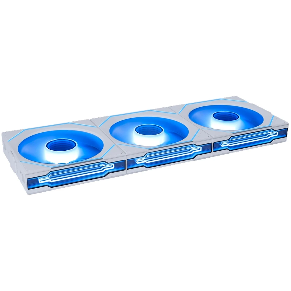 Вентилятор для корпуса Lian Li UNI Fan SL Infinity Wireless 120 Reverse Blade White (3 шт.) - G99.12RSLIN1W3W.R0 - фото 2