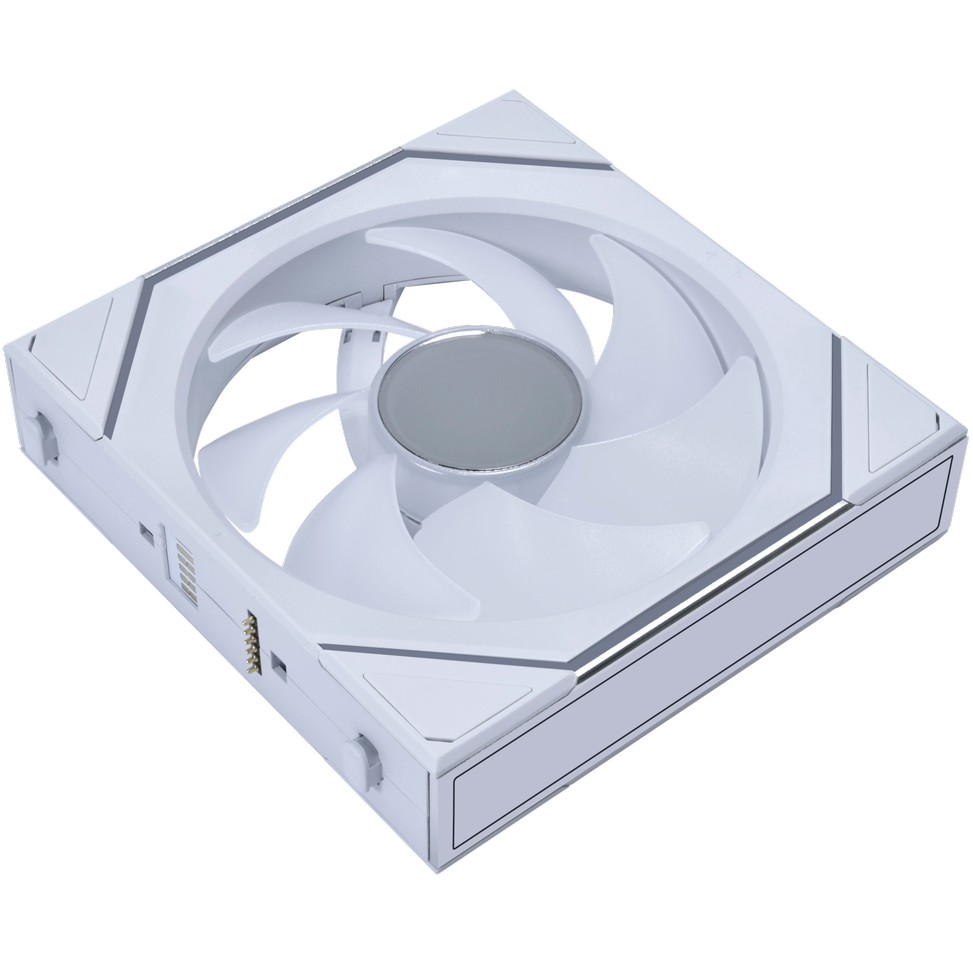 Вентилятор для корпуса Lian Li UNI Fan SL Infinity Wireless 120 Reverse Blade White (3 шт.) - G99.12RSLIN1W3W.R0 - фото 6