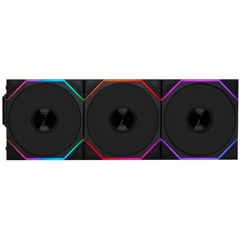 Вентилятор для корпуса Lian Li UNI Fan TL Wireless ARGB 120 Reverse Black (3 шт.) - G99.12RTL1W3B.R0