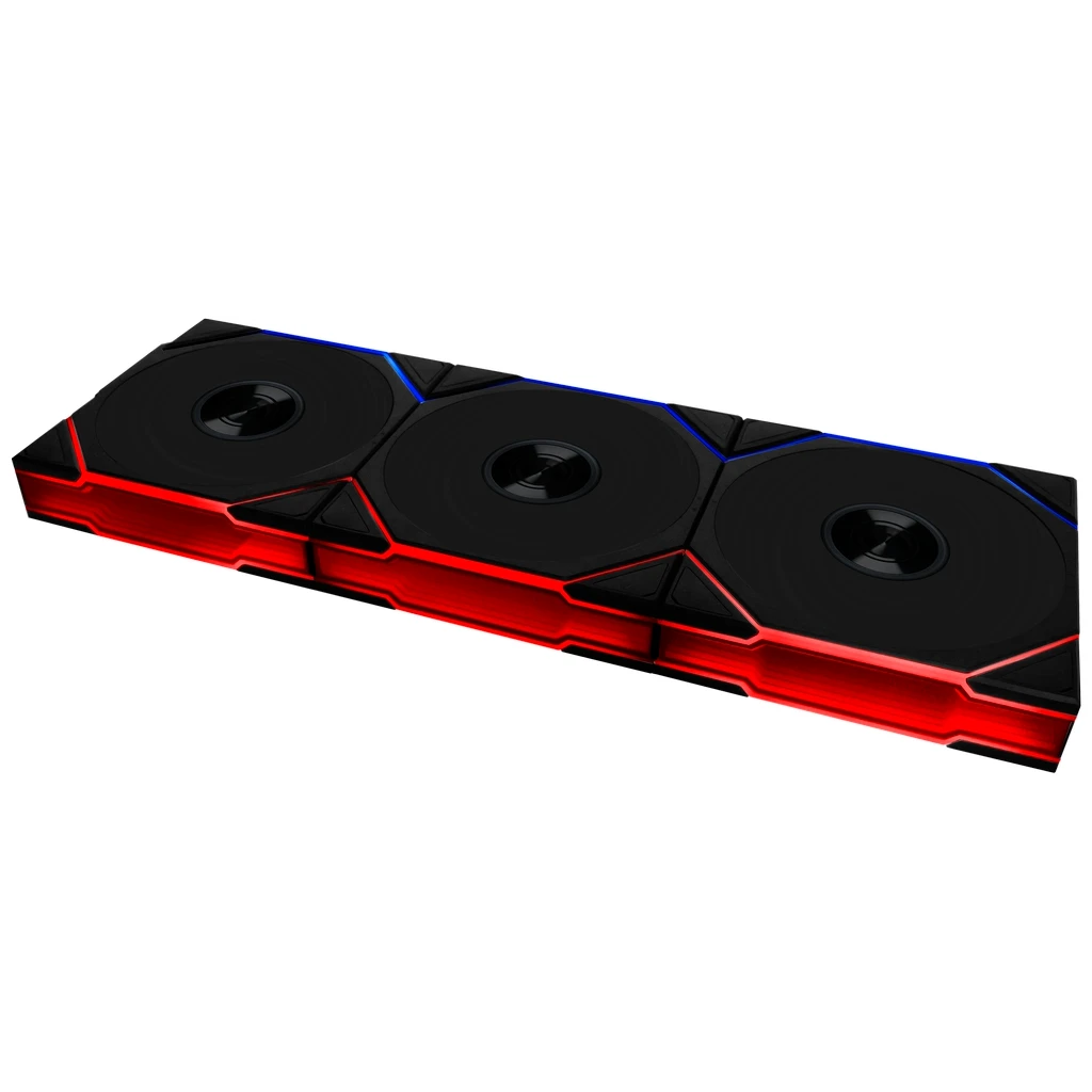 Вентилятор для корпуса Lian Li UNI Fan TL Wireless ARGB 120 Reverse Black (3 шт.) - G99.12RTL1W3B.R0 - фото 2