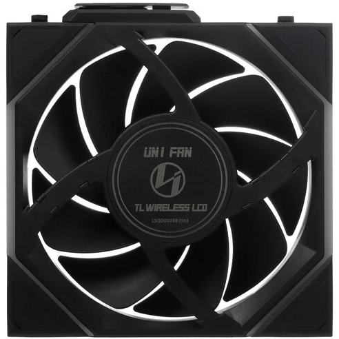 Вентилятор для корпуса Lian Li UNI Fan TL Wireless LCD 120 Black (3 шт.) - G99.12TLLCD1W3B.R0 - фото 4