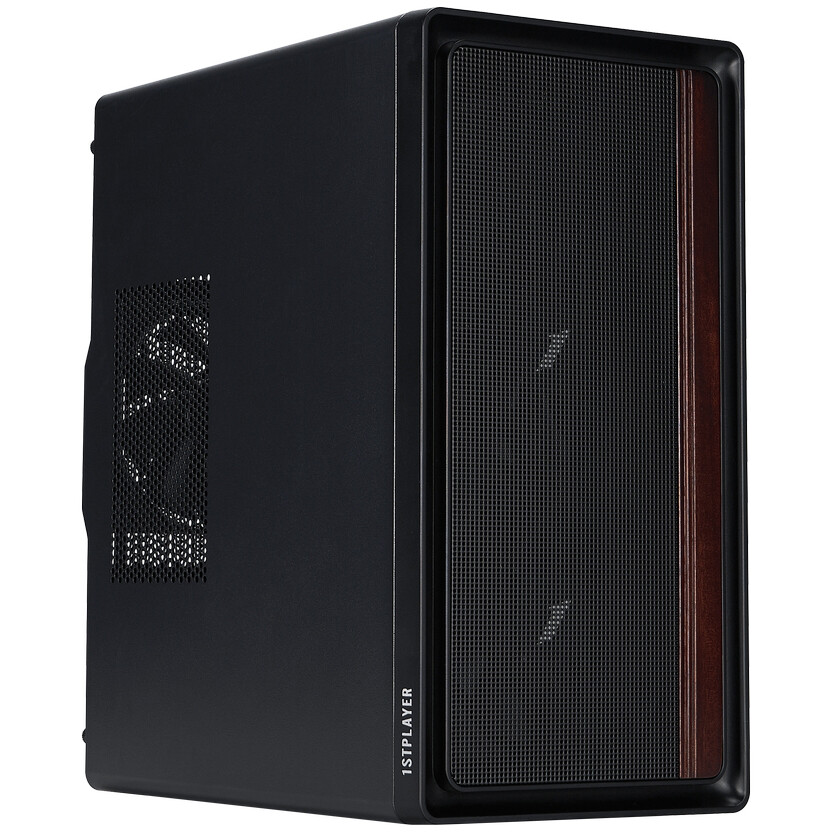 Корпус 1STPLAYER WD1 Black - WD1-BK-3F