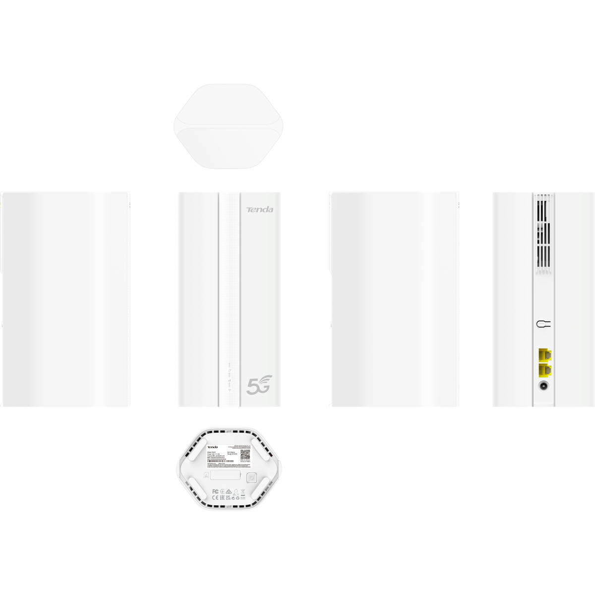 Wi-Fi маршрутизатор (роутер) Tenda 5G01 - фото 4