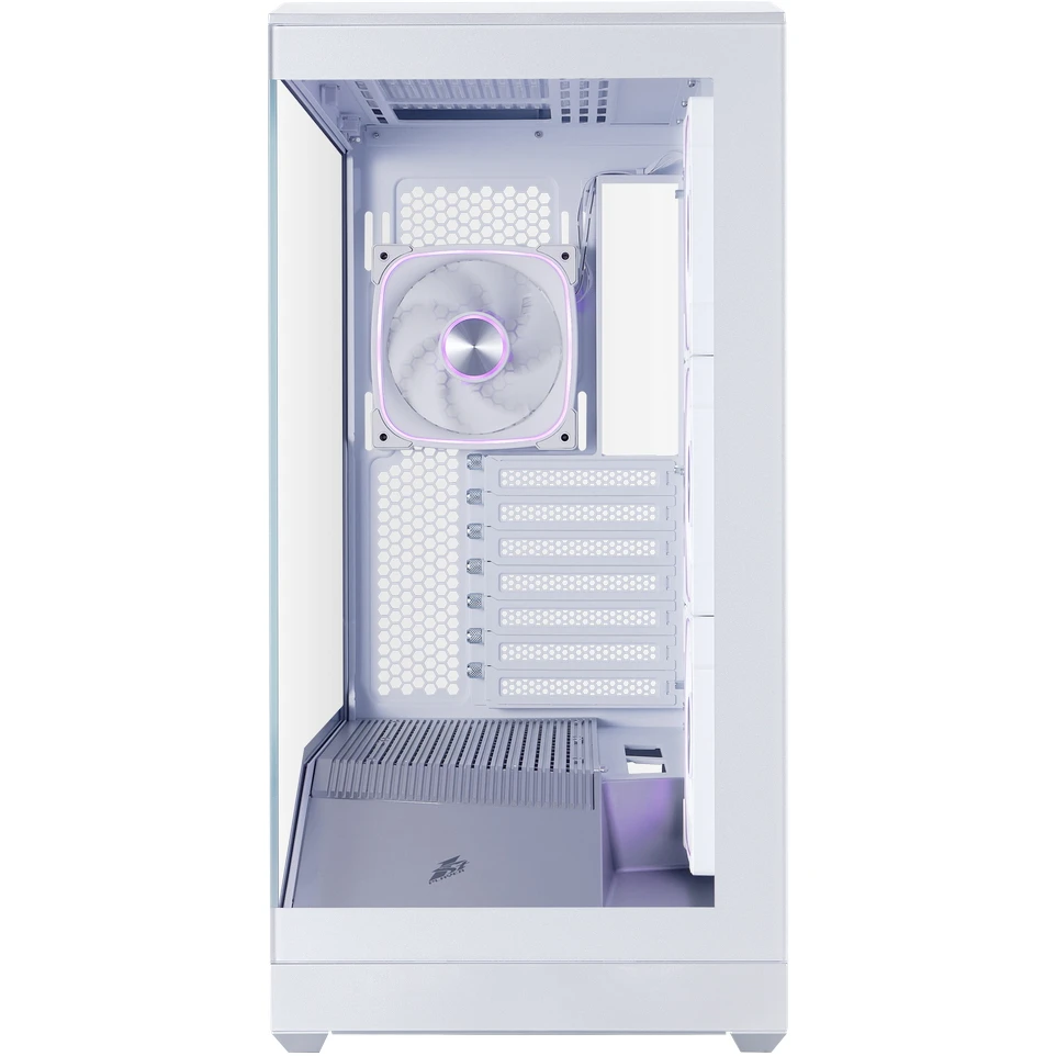 Корпус 1STPLAYER GM7 ARGB Silver - GM7-SV-3FN7R-W-1FN7-W - фото 2