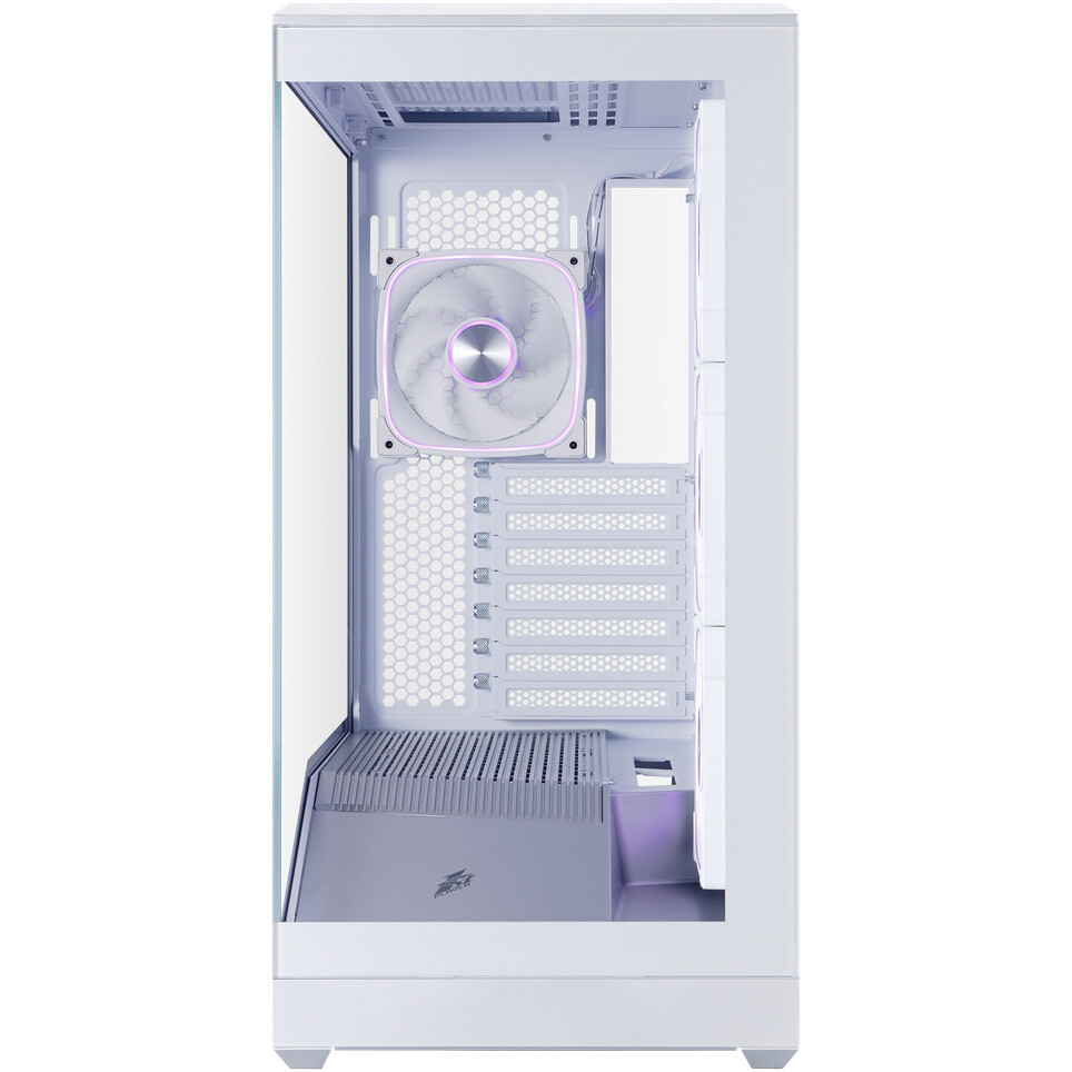 Корпус 1STPLAYER GM7 ARGB Silver - GM7-SV-3FN7R-W-1FN7-W - фото 4