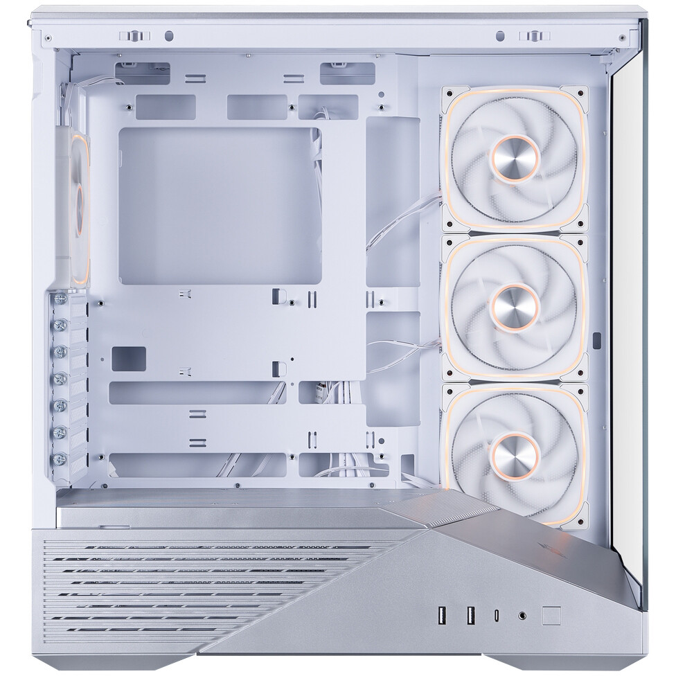 Корпус 1STPLAYER GM7 ARGB Silver - GM7-SV-3FN7R-W-1FN7-W - фото 6