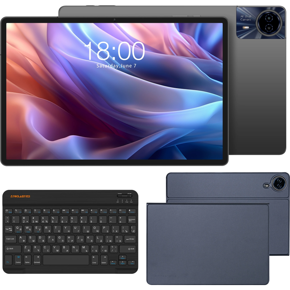 Планшет Teclast T65 Max 2025 8/256Gb 4G Black Premium Set - фото 11