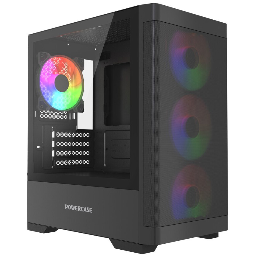 Корпус Powercase Mistral Micro A13B Black - CMMA13B-L4