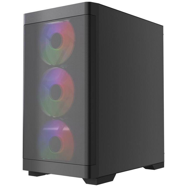 Корпус Powercase Mistral Micro A13B Black - CMMA13B-L4 - фото 3