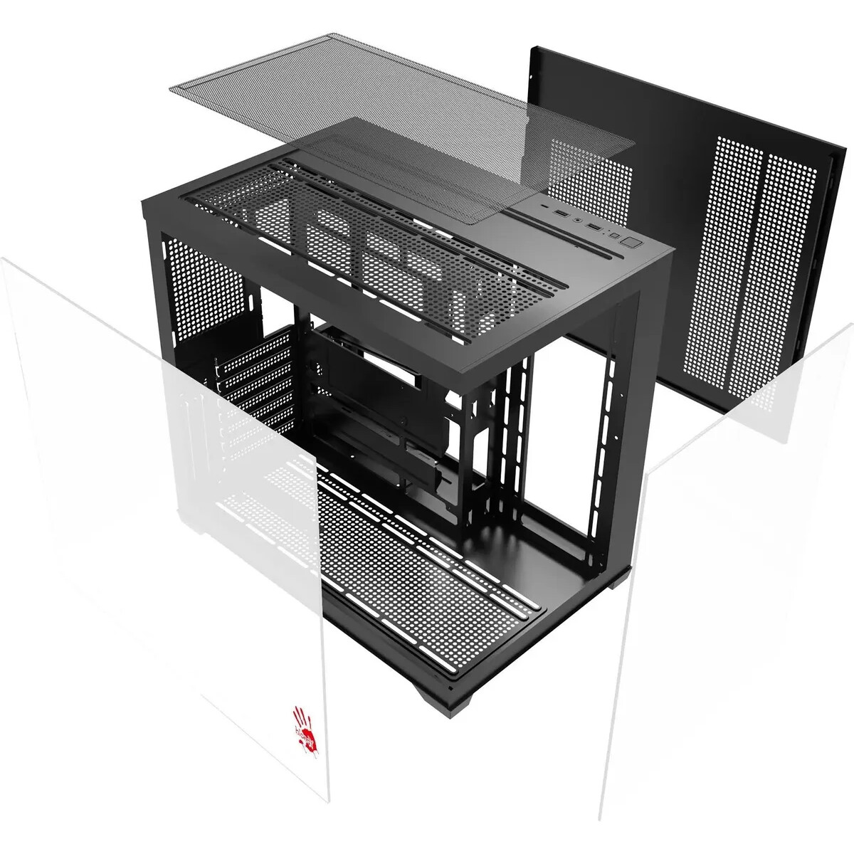 Корпус Bloody CC-122-BK Black - фото 9