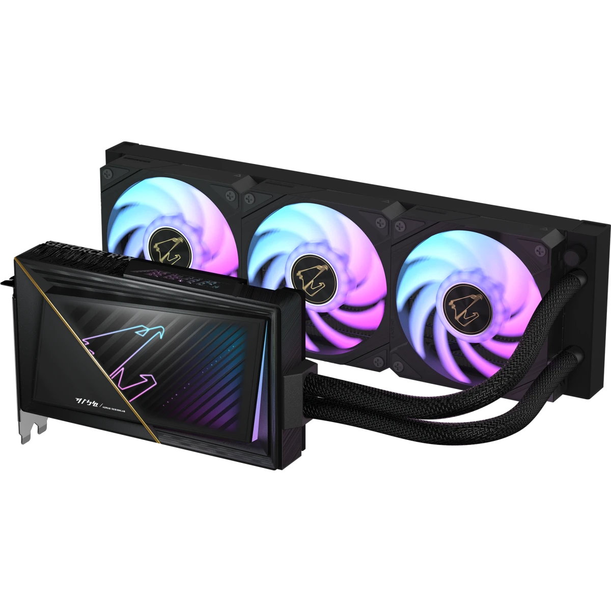 Видеокарта NVIDIA GeForce RTX 5080 Gigabyte AORUS XTREME WATERFORCE OC 16Gb (GV-N5080AORUSX W-16GD) - фото 2