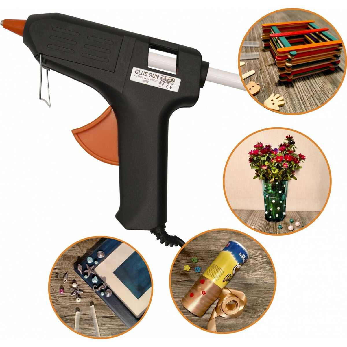 Клеевые стержни Silwerhof 11-200-26-WHI - фото 3