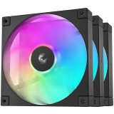 ..... Вентилятор для корпуса DeepCool FD12 ARGB Black (3 шт.) Б/У ОЕМ (R-FD12-BKAPN3-G)