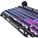 ..... Клавиатура Gravastar Mercury K1 Pro Galaxy Black (без русской раскладки) (1763) Б/У повр. упак.