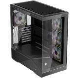 Корпус 1STPLAYER GM7 ARGB Black (GM7-BK-3FN7R-1FN7)