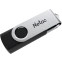 USB Flash накопитель 16Gb Netac U505 USB3.2 Black/Silver - NT03U505N-016G-32BK