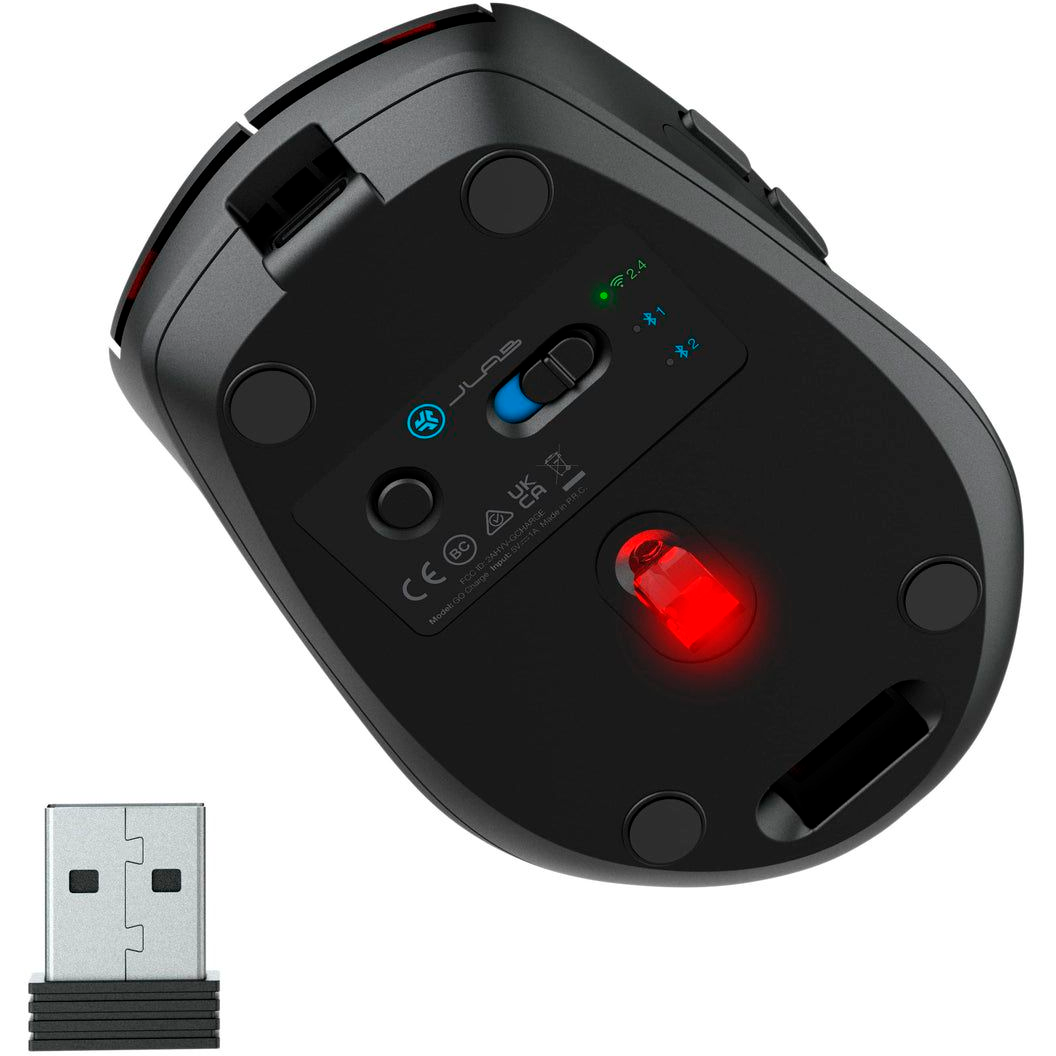 Мышь Jlab Go Charge Mouse - IEUMGOCHRGMSRBLK124 - фото 4
