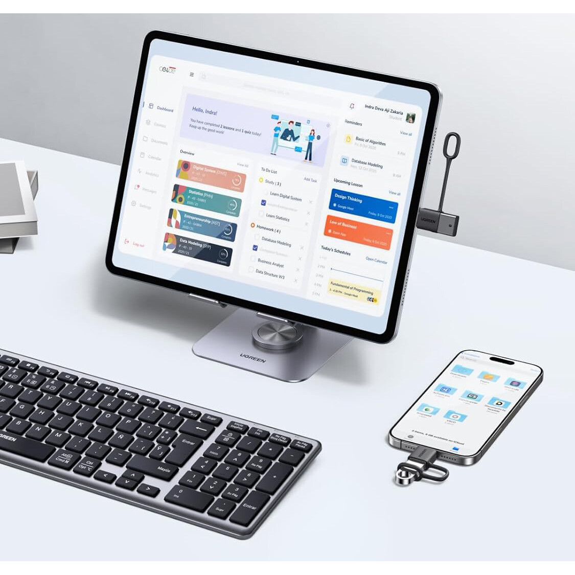 Переходник USB A (F) - USB Type-C (M), UGREEN LS503 (2 шт.) - 65560 - фото 4