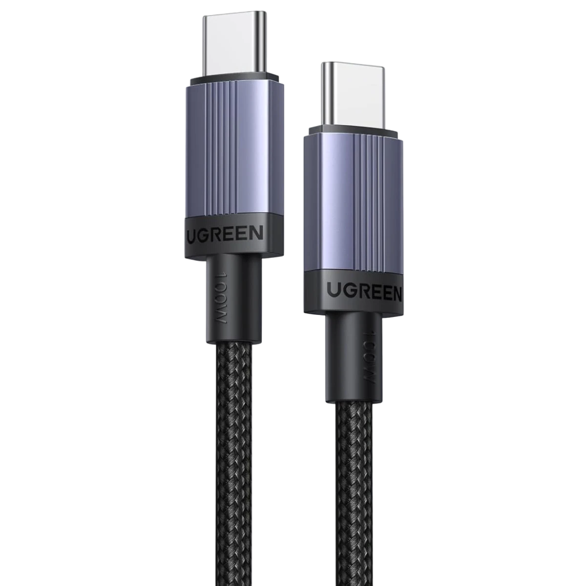 Кабель USB Type-C - USB Type-C, 3м, UGREEN L532 Space Gray - 65909 - фото 2