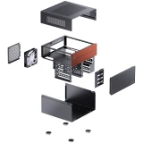 ..... Корпус Jonsbo N4 Black (1409) повреждена упаковка, битые углы