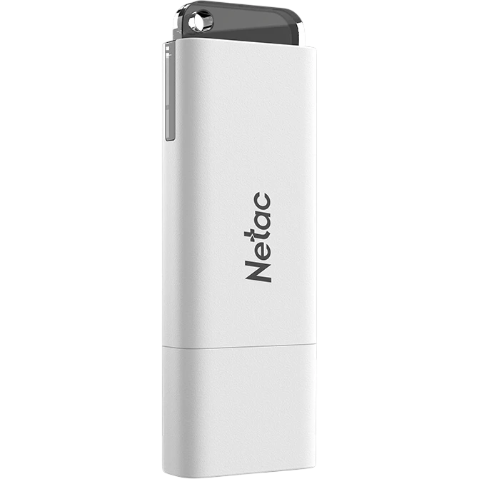 USB Flash накопитель 16Gb Netac U185 USB3.2 White - NT03U185N-016G-32WH - фото 2