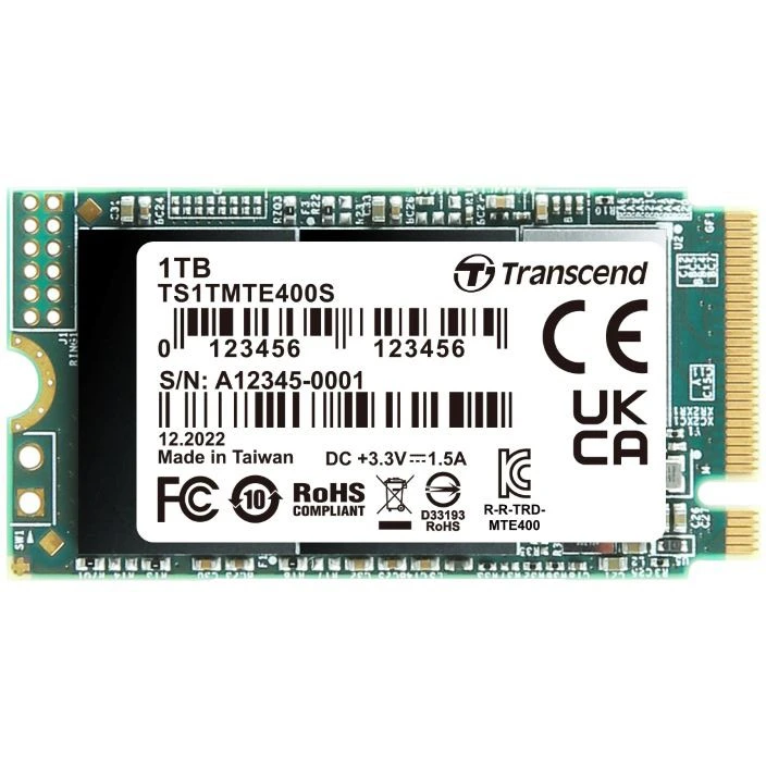 ..... Накопитель SSD 1Tb Transcend MTE400S (TS1TMTE400S) (0416) Б/У