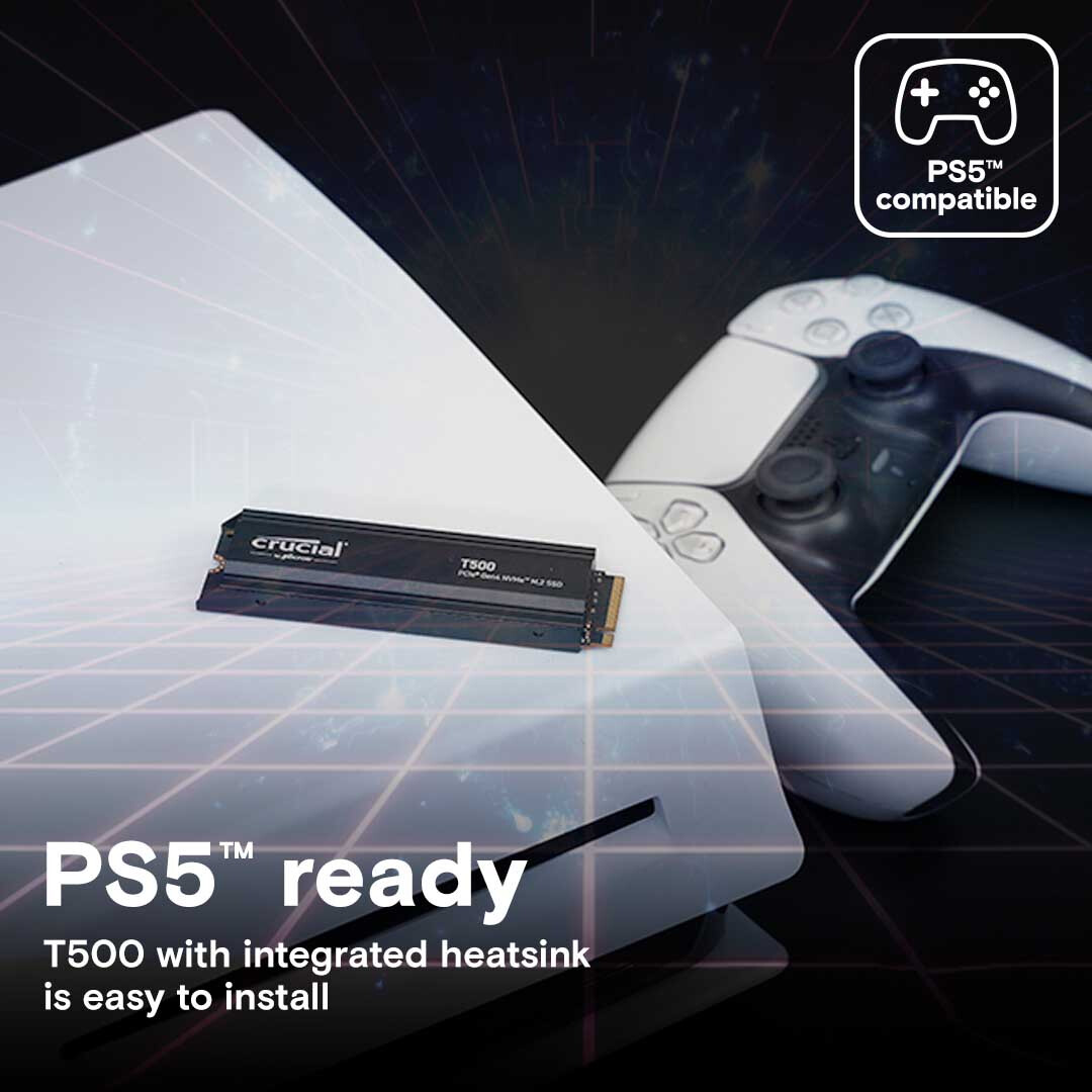 Накопитель SSD 2TB Crucial T500 (CT2000T500SSD5) - фото 4