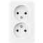 Электрическая розетка SmartBuy SBE-03w-10-S2-N