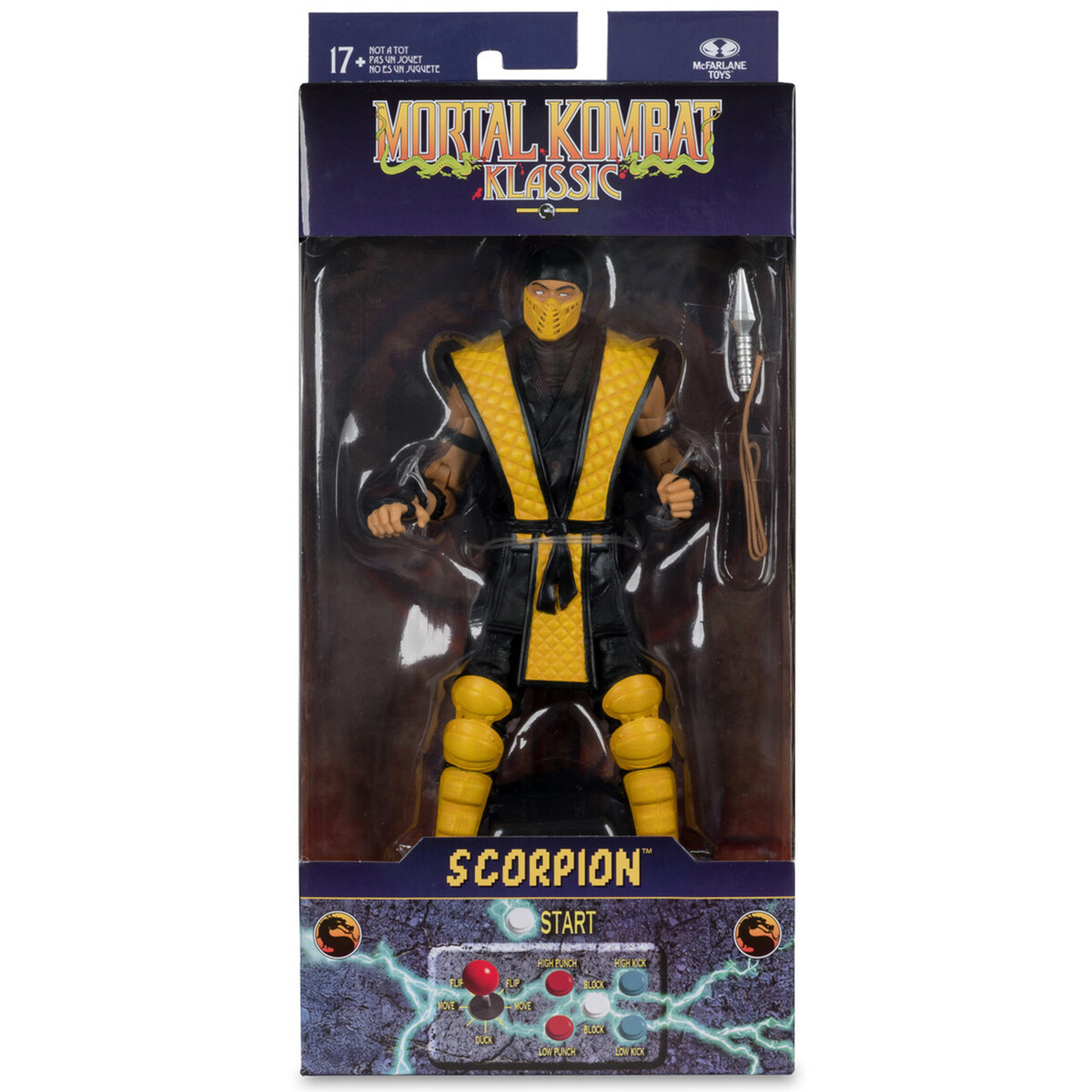 Фигурка McFarlane Toys Mortal Kombat Scorpion Klassics - 18025 - фото 5