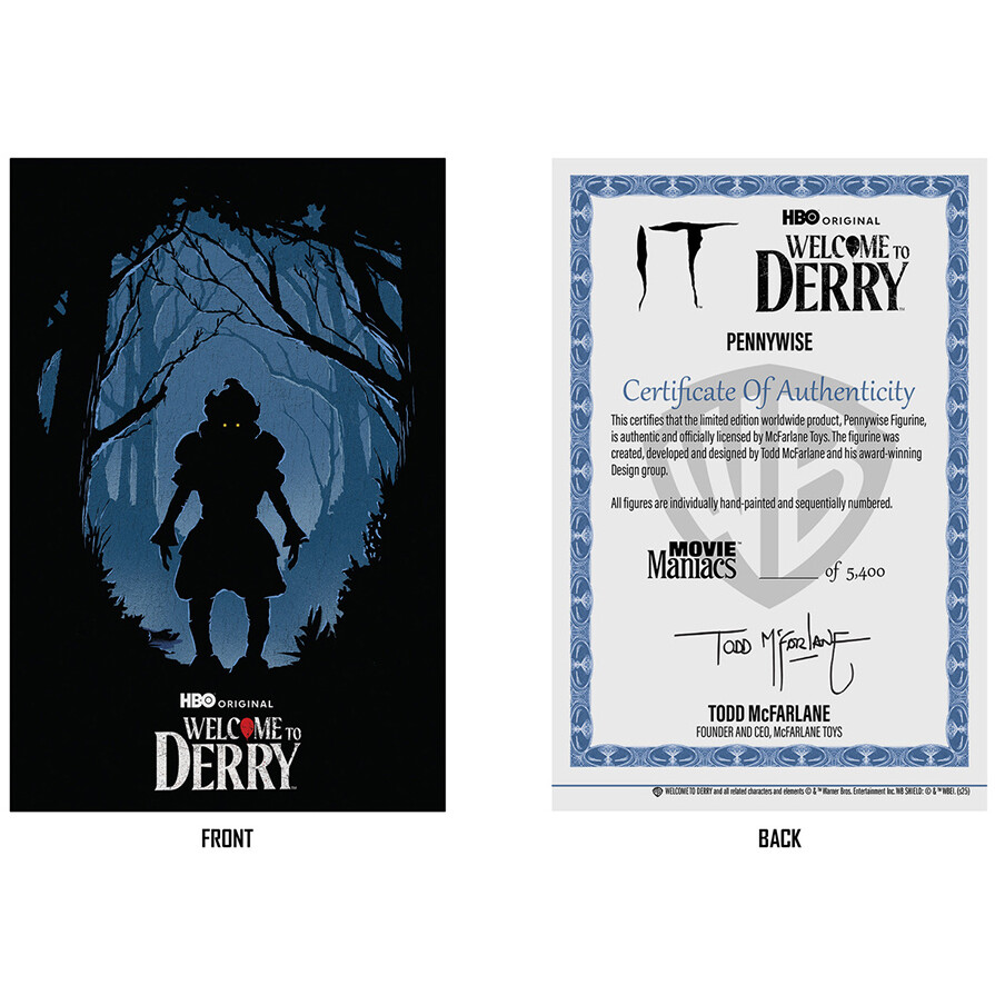 Фигурка McFarlane Toys Movie Maniacs Pennywise (41375) - фото 5