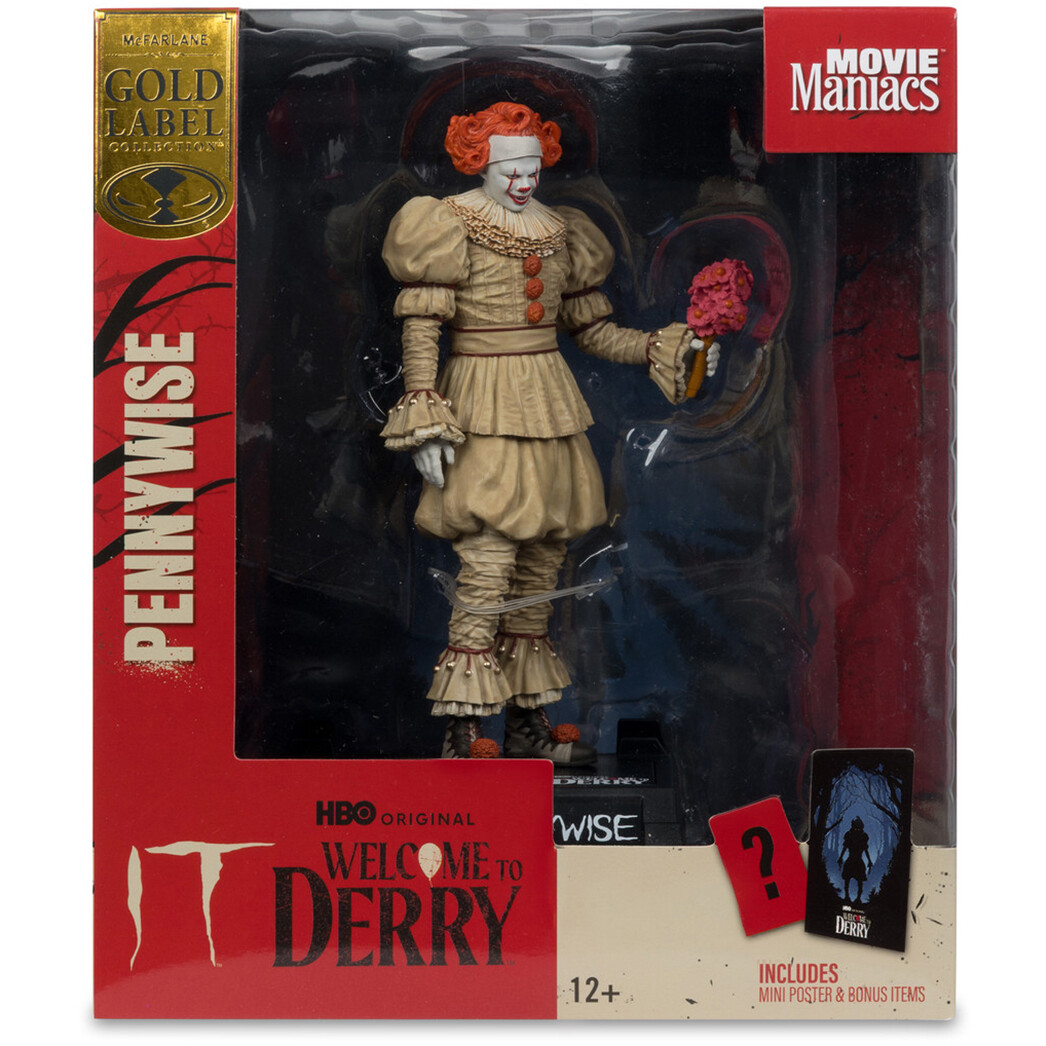 Фигурка McFarlane Toys Movie Maniacs Pennywise (41375) - фото 6