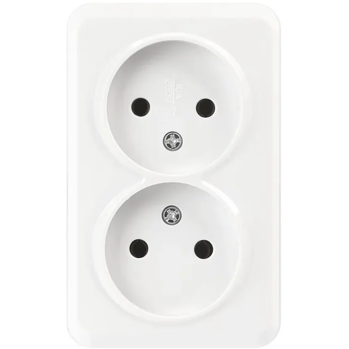Электрическая розетка SmartBuy SBE-03w-10-S2-N-c