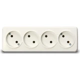 Электрическая розетка SmartBuy SBE-03w-10-S4-N