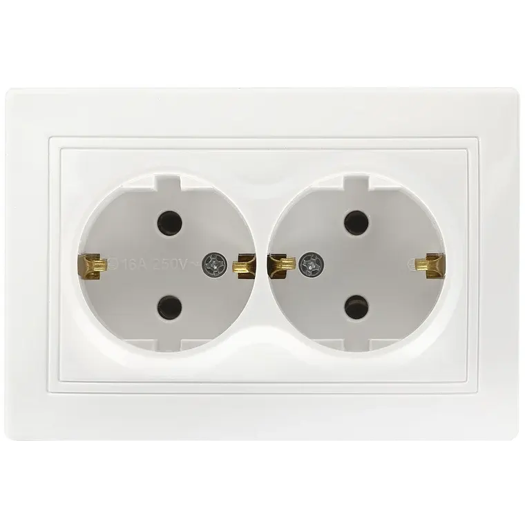 Электрическая розетка SmartBuy SBE-01w-16-S2-Z