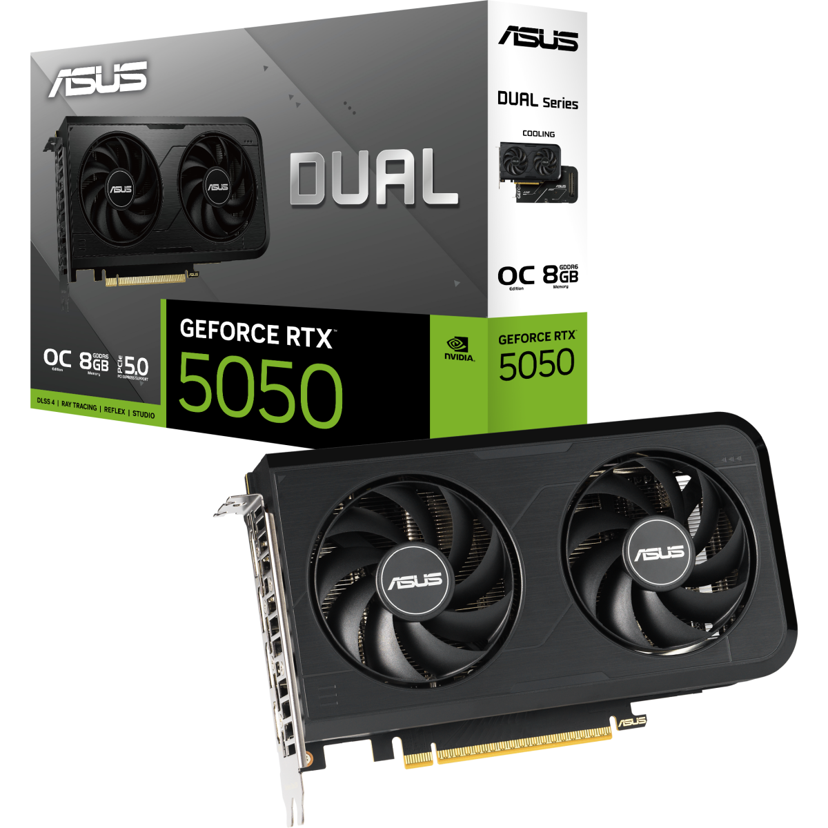 Видеокарта NVIDIA GeForce RTX 5050 ASUS OC 8Gb (DUAL-RTX5050-O8G) - фото 13