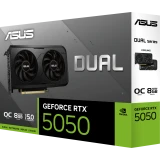 Видеокарта NVIDIA GeForce RTX 5050 ASUS OC 8Gb (DUAL-RTX5050-O8G)
