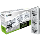 Видеокарта NVIDIA GeForce RTX 5070 Palit White OC 12Gb (NE75070U19K9-GB2050W)