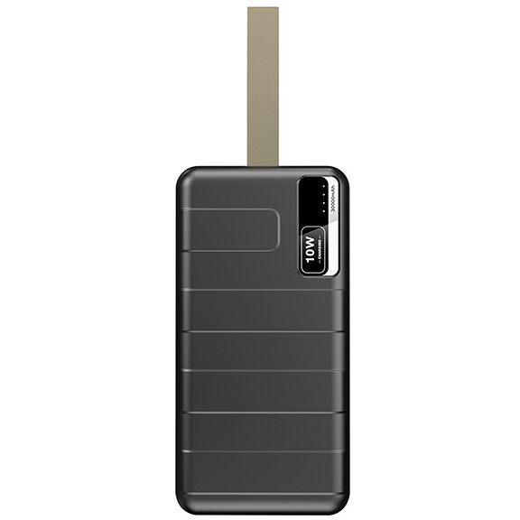 Внешний аккумулятор Qumo PowerAid 30000 Black - T6000